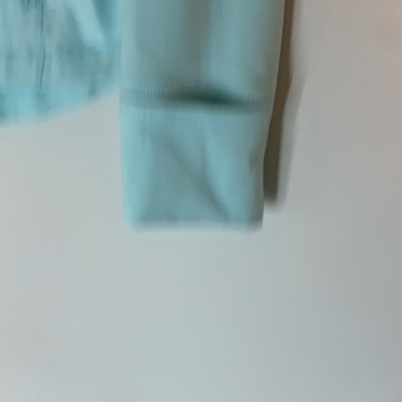 Lululemon teal set ( sweater and tank top) - Picture 8 of 13